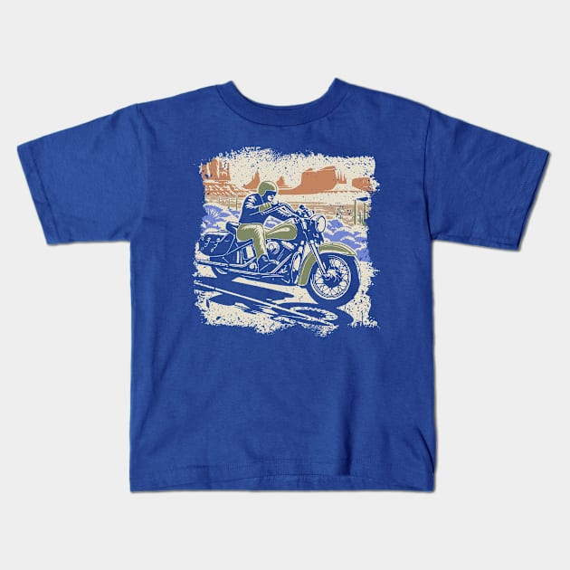 Steel Horse Kids T-Shirt by JSnipe